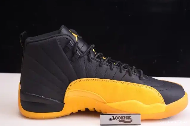 Reps LUCY Retro 12 Black University Gold 130690-070 Air Jordan 0518